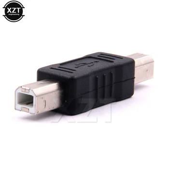 1 бр. USB принтер adpater интерфейсен адаптер удължител квадратна пренос на данни печатащата разклона за мастилено-струен принтер контакт тип лазерен тип