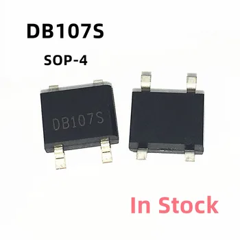 10 бр./лот DB107S DB107 СОП-4 чип-мост стековый выпрямительный мост 1A 1000V в наличност