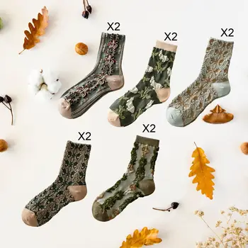 10 двойки жаккардовых чорапи за екипажа Подарък за рождения Ден на дебели Панталони дамски зимни чорапи за спални по футбол хол момичета на закрито и на открито