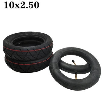 10-Инчов електрическа гума за скейтборд 10x2,50 за електрически скутер, дъска за каране на кънки 10x2,50, надуваеми дължината на гума, вътрешна външна гума