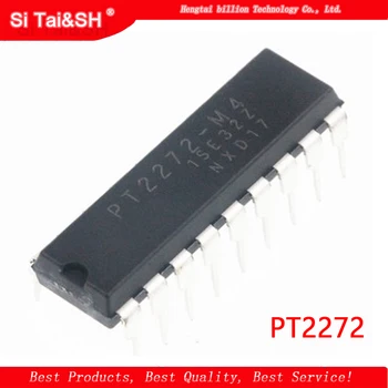 10ШТ PT2272-M4 DIP18 PT2272 DIP 2272-M4 DIP-18 една нова и оригинална чип