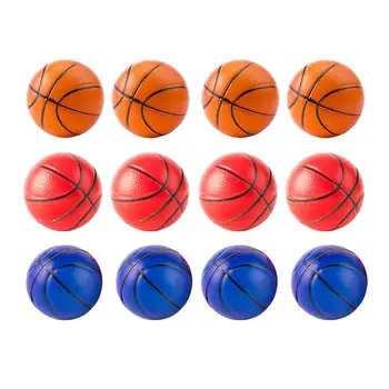 12шт 6,3 см Сжимающая играчка Баскетболни декомпрессионные играчки за облекчаване на натиска Roy Топка в 3 Цвята, смесени за деца