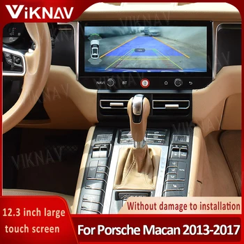 2 din АвтоРадио За Porsche Macan 2013-2017 Android 12 Радиото в автомобила DSP Плейър за Мултимедия Авто GPS Navi Стерео Carplay Главното Устройство