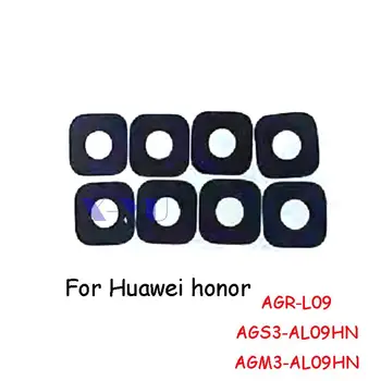 2 бр. За Huawei Honor MediaPad 6 7 AGR-L09 AGM3 AGS3-AL09HN Стъклен Капак на Обектива на Задната Камера Със Самозалепваща Стикер резервни Части За Ремонт на