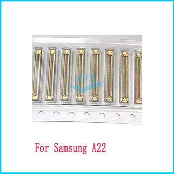 2 бр. за Samsung Galaxy A22 Конектор спк стартира строителни LCD дисплей Гъвкав USB конектор