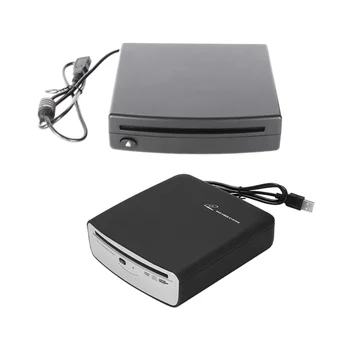 2 бр./компл. авто радио CD/DVD Dish Box Плейър с USB пренос на сигнал Външна стерео система за Android Автомобилен мултимедиен