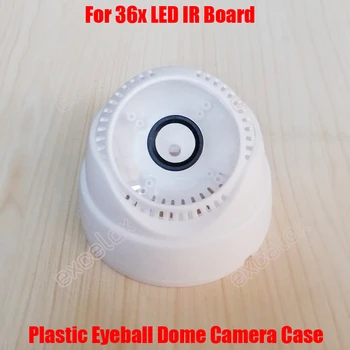 2 бр./Лот Пластмасов Калъф за куполна камера Eyeball за 36 броя IR LED Board M12 Indoor Video Security ВИДЕОНАБЛЮДЕНИЕ Камера в Събирането от Excelax