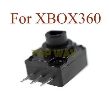 2 бр. Черен пластмасов бутон LT RT, потенциометър, ключове, Подмяна на контролера на Xbox 360