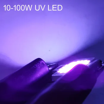 20 W 30 W, 50 w 100 W светлина с висока Мощност на UV лилаво led 395нм ултравиолетови лампи ламповые чипове