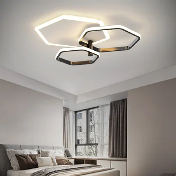 2023 Нов модерен минималистичен геометричен Тавана лампа шарнирно окачване на Таван Полилей За спални Кабинет, Хол Горния осветление хотел