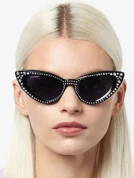2023 Нова марка, триъгълни слънчеви очила 