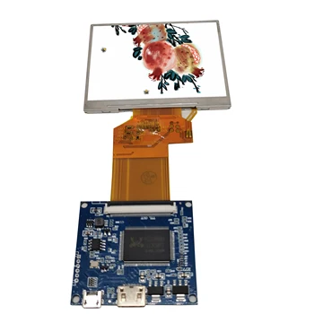 3,5-инчов комплект модули на LCD LQ035NC111 LCD панела, което е съвместимо с HDMI, Raspberry Pi, рекламна фокусно индустриално оборудване