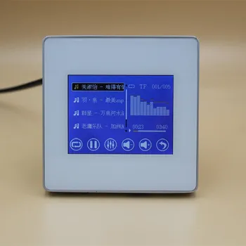 3-Инчов Цветен Интелигентен екран Тип H-86A С Двупосочно Bluetooth, Вграден В Дома на Фона на музикален домакин, Системен контролер