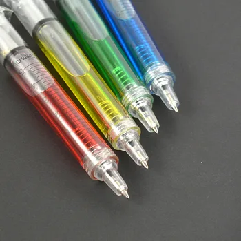 4 бр. химикалка химикалка с химикалка игла за спринцовка във формата на тръба, многоцветни черно мастило