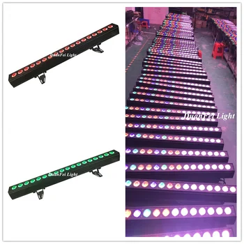 4 лот Вътрешно led Прожекторная Миене Монтиране на Осветление От 18*10 W RGBW Led Мивка Стенни Миене Pixel Bar LED RGBW