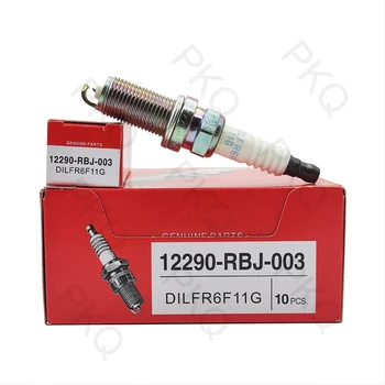 4шт 12290-RBJ-003 DILFR6F11G Двойна иридий свещ Запалване За Honda Civic Hybrid IX 1.5 L Insight 1.3 L 12290RBJ003 DILFR6F-11G