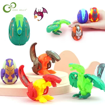 5 бр. деформирани Яйца от динозавър, детски играчки-пъзели, цветни мини-играчки за облекчаване на стреса, награди за детска градина, Подаръци за момчета, XPY