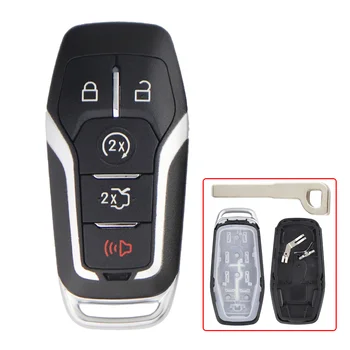 5 Бутони за Дистанционно управление на Smart Car Key Shell За Ford Fusion Explorer Edge Mustang Mondeo Kuka 2013-2017 M3N-A2C31243300