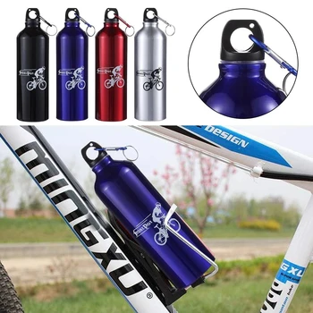 750 мл, велосипедна алуминиева бутилка за вода, чаша за вода, за планински велосипед, спортна бутилка за вода, велосипедна бутилка за вода, чаша с катарама за катерене