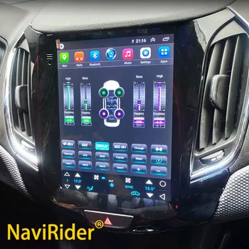 8 + 256 GB Android 13 Екран Автомобилен Мултимедиен Плейър GPS За Chevrolet Cruze LTZ 2015 2018 2019 Carplay 2Din Радио Navi Стерео