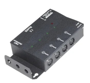 8 канала DMX-изход DMX-сплитер и усилвател на сигнала; вход AC100V-240V