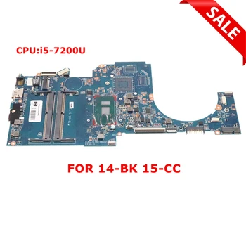 927265-601 927265-001 927265-501 DAG71MB16D0 G71A-6L За HP Pavilion 14-BK 15-Кубовая дънна Платка на лаптоп DDR4 с процесор i5-7200U