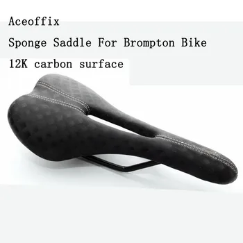 ACEOFFIX за седла Brompton с текстура от въглеродни влакна вътрешна порести възглавница