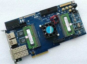 Arria V dd3 sfp RJ-45 SATA FMC такса PLD altera такса PLD Intel такса за разработка на PCIe такса за разработка на pcie fpga комплект pcie