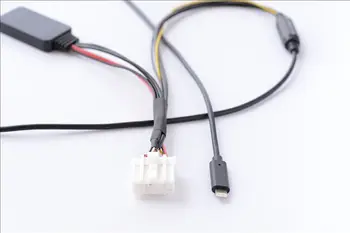 Bluetooth аудио MP3 Aux кабел кабел за Iphone 7 8 X интерфейс за Mazda 3 от 6
