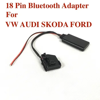 BODENLA 18-Пинов Безжичен Bluetooth-Адаптер С Поддръжка на Автомобилни Аудио MP3 WMA MAV FLAC За VW Audi MFD2 RNS2 Ford Skoda Seat