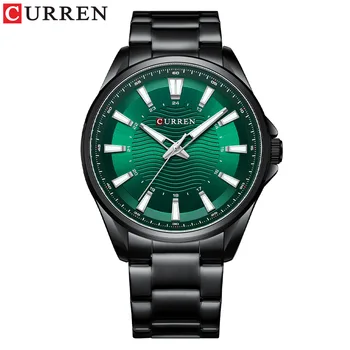 Curren 8424 Мъжки часовници бизнес часовник с метална каишка кварцови часовници Мода водоустойчив часовник 2022 Новост