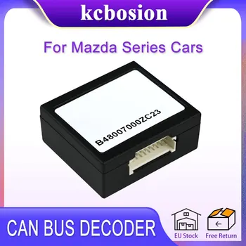 Kcbosion Радиото В Автомобила Canbus Box Усилвател Декодер За Автомобили Mazda 3/Mazda 5 2008-2015/Mazda 6 2004-2015/Mazda 8 2 Din