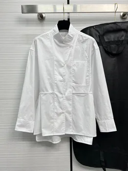 KN07112 Модни дамски блузи и ризи 2023 за подиум, луксозен известна марка, европейски дизайн, дамски дрехи, за партита
