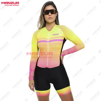 MCD 2023 Пролет/лято, нова дамска риза за велосипедисти с дълъг ръкав, костюм за улична пътна оборудване, индивидуален гащеризон