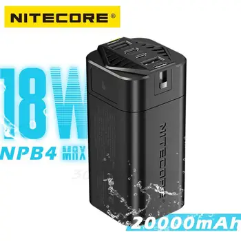NITECORE NPB4 20000 ма NPB1 NPB2 Power Bank Водоустойчив QC3.0 Изход IP68 Номинално Мобилно Зарядно Устройство За iPhone Huawei, Xiaomi Airpods