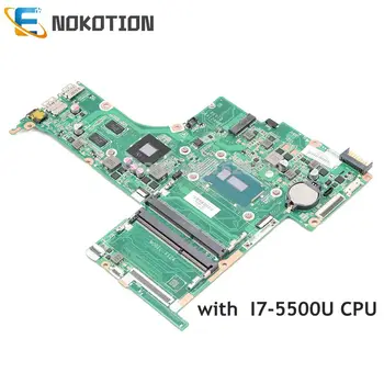 NOKOTION 809045-601 809045-001 За HP Pavilion 15-AB дънна Платка на лаптоп DAX12AMB6D0 SR23W I7-5500U Процесор 940 М 2 GB графичен процесор DDR3
