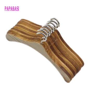Papabasi 10 бр./лот, дървена закачалка за дрехи 12 см, метална кука за 1/3 кукли BJD