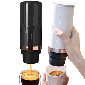 PCM03 Mini Ръчно професионална капсульная кафемашина за приготвяне на кафе, Портативна еспресо-машина с мощността от топла и студена вода, извличане на един ключ