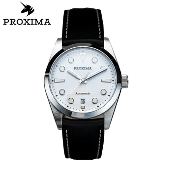 PX1690-2A, висок клас марка за луксозни мъжки автоматично механични часовници Proxima Dive, светещи/SW200, сапфировые, от неръждаема стомана, за плуване, 20 бар