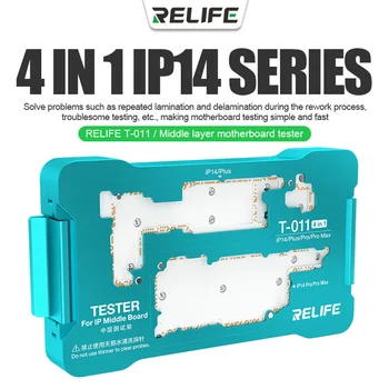 RELIFE T-011 Т-010 T-009 Диференцирани за Тестване на Дънната Платка За iPhone X 11 12 13 14 PRO MAX Тест на Заварената Платформа Инструмент За Ремонт на Устройства