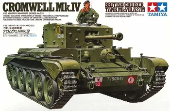 Tamiya 35221 Модел 1/35 комплект British Cromwell Mk.IV Cruiser Tank Mk.VIII A27M