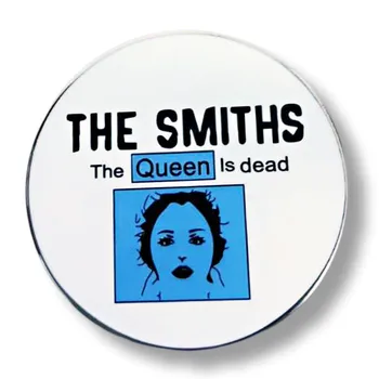 THE SMITHS Кралица е Мъртва, Эмалированная Брошка-Жени, Метални Значки, Игли за Ревери, Брошки, Раници, Луксозни Дизайнерски Бижута и Аксесоари