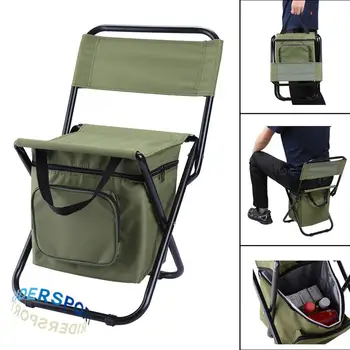 Ultralight походный стол за риболов 3в1, сгъваем стол за пътуване, мултифункционален стол С джобове за преносим термостатични чанта за съхранение