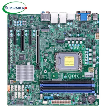 X13SAQ за дънната платка Supermicro ATX LGA-125 1700 W 12-то поколение процесор i9/i7/i5/i3 pcle 4,0x4 DDR5-440MHZ Тествана един след друг
