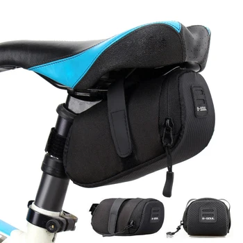 Б40 Велосипедна седельная чанта, водонепроницаемое Седло за планински велосипед, място за съхранение на задната чанта за инструменти, седло, аксесоари за колоездене на открито, МТБ Аксесоари