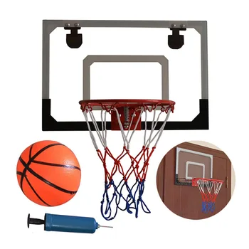 Баскетболен щит за помещения, Преносим перфоратор без окачване, мини-пластмасови домашни джанти, спортна играчка за стрелба с лък, рамка за стрелба с топката за възрастни