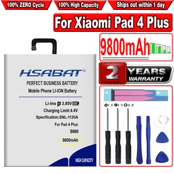 Батерия HSABAT 9800 ма BN80 за Xiaomi Pad 4 Plus, таблет Pad4 Plus, таблетка 4 Plus
