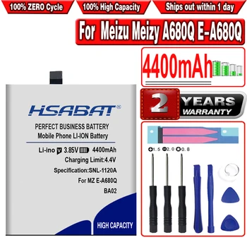Батерия HSABAT BA02 4400 mah за Meizu Meizy A680Q E-A680Q M3E A680Q