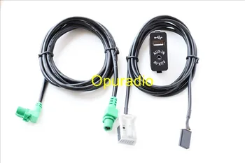 Безплатна доставка Opuradio GPS Навигация кабел USB, AUX in Конектор кабели Кабели Адаптер за BMW E39 E46 E38 E53 X5 и Z4 E70 Авто радио