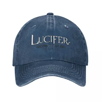 Бейзболна шапка Lucifer - LuciFan 'Til The End, Луксозна Мъжка шапка с защелкивающейся облегалка, Мъжки дамски шапка